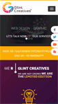 Mobile Screenshot of glintcreatives.com